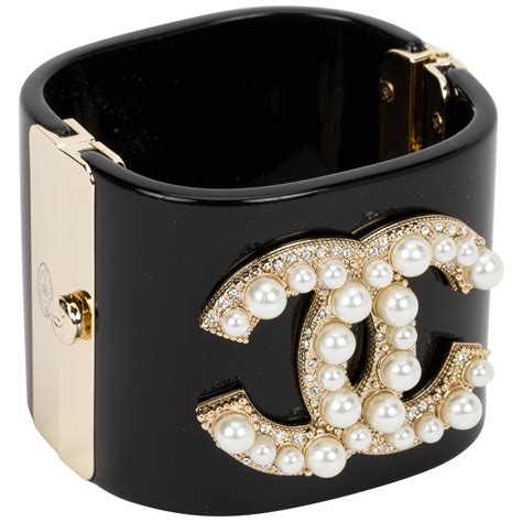 chanel pearl bracelet price|chanel new cuff bracelet with diamond.